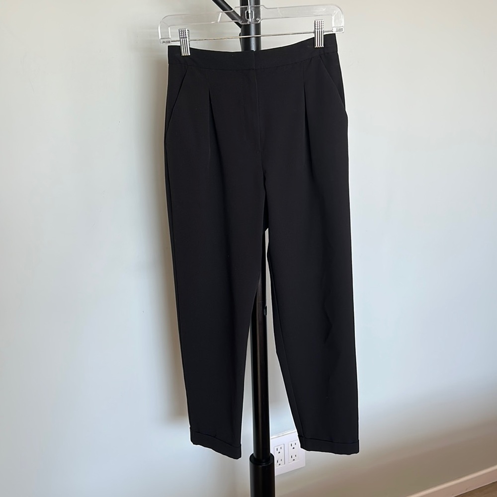 Topshop Women’s Black Trousers (4)